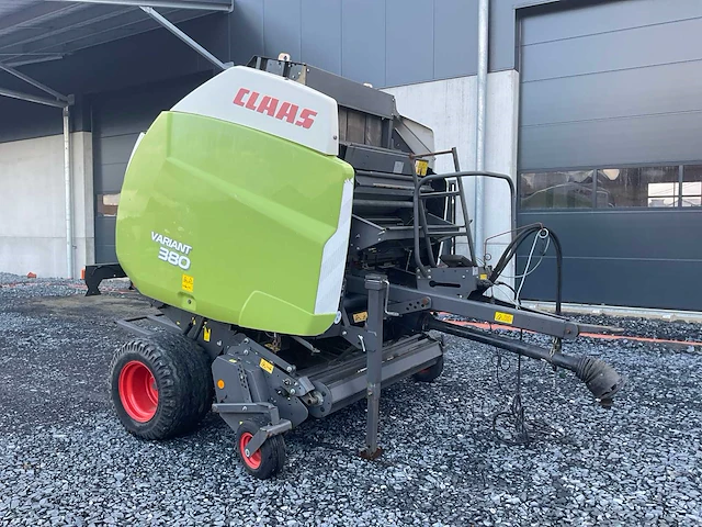 2010 claas variant 380 balenpers - afbeelding 24 van  26