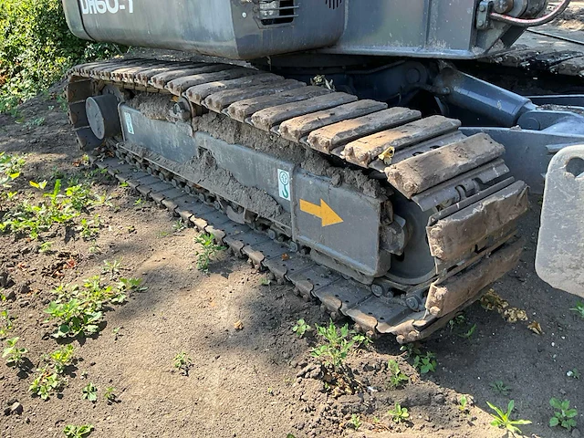 2010 doosan doosan crawler exavator dh60-7 rupsgraafmachine - afbeelding 2 van  19