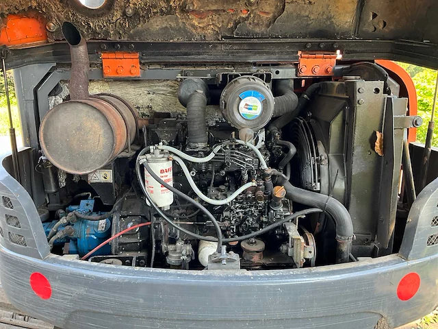 2010 doosan doosan crawler exavator dh60-7 rupsgraafmachine - afbeelding 11 van  19