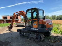 2010 doosan doosan crawler exavator dh60-7 rupsgraafmachine - afbeelding 13 van  19