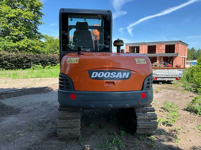 2010 doosan doosan crawler exavator dh60-7 rupsgraafmachine - afbeelding 14 van  19
