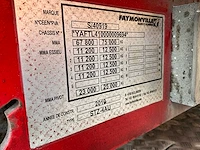 2010 feymonville stz 4au oplegger dieplader - afbeelding 9 van  19