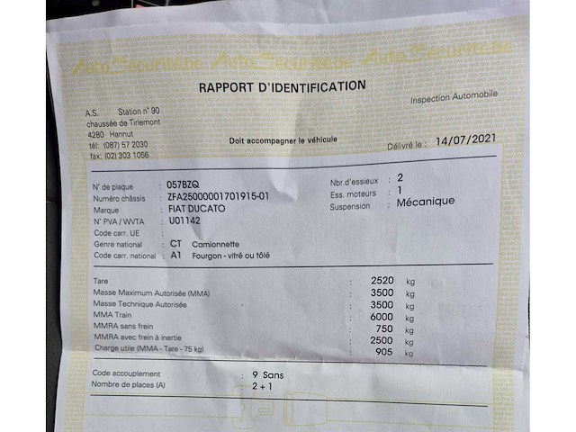 2010 fiat ducato - afbeelding 22 van  44