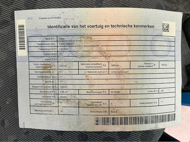 2010 ford transit 2.2 tdci van - afbeelding 32 van  40
