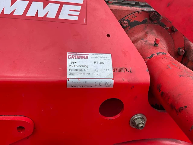 2010 grimme rt 300 frontfrees - afbeelding 4 van  13