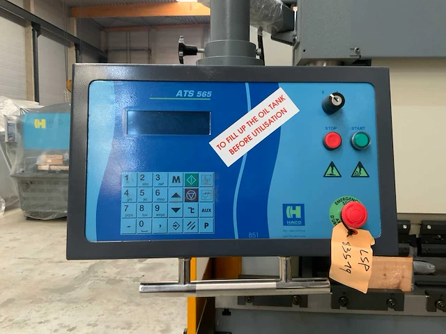 2010 haco erms40150 cnc-kantbank - afbeelding 9 van  10