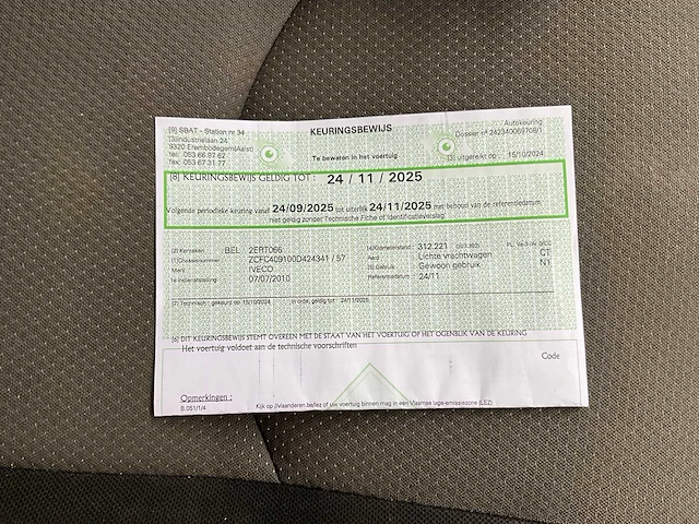 2010 iveco daily - lichte vracht bedrijfswagen - afbeelding 21 van  30