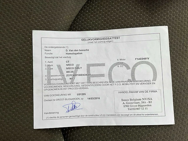 2010 iveco daily - lichte vracht bedrijfswagen - afbeelding 23 van  30