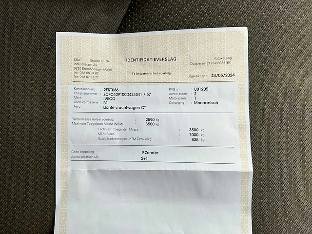 2010 iveco daily - lichte vracht bedrijfswagen - afbeelding 24 van  30