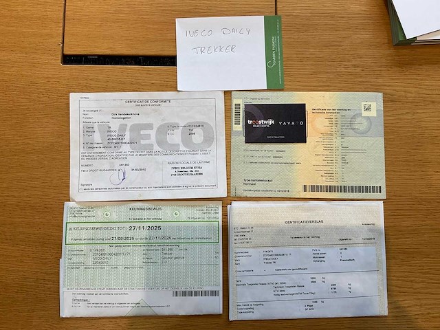 2010 iveco daily vrachtwagen met oplegger kipfunctie - afbeelding 36 van  42