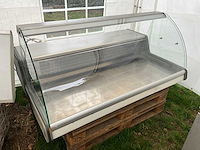 2010 jbg-2 gekoelde toonbank / koelvitrine + verlichte displays 3st - afbeelding 1 van  11