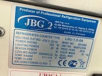 2010 jbg-2 gekoelde toonbank / koelvitrine + verlichte displays 3st - afbeelding 8 van  11