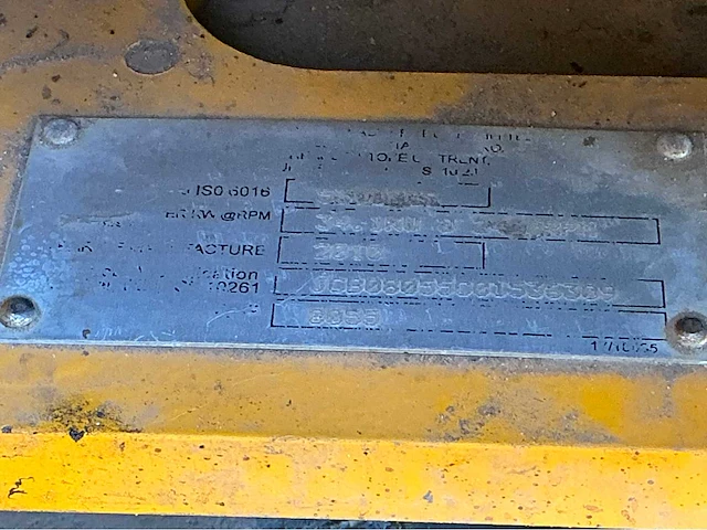 2010 jcb 8055 rts minigraafmachine - afbeelding 15 van  22