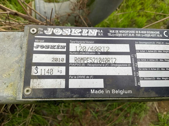 2010 joskin penditwist mestinjecteur - afbeelding 6 van  7