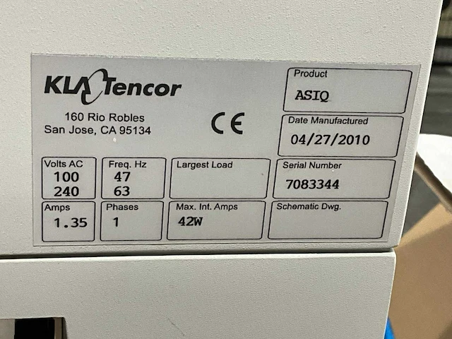2010 kla tencor alpha-step iq surface profiler - afbeelding 5 van  9