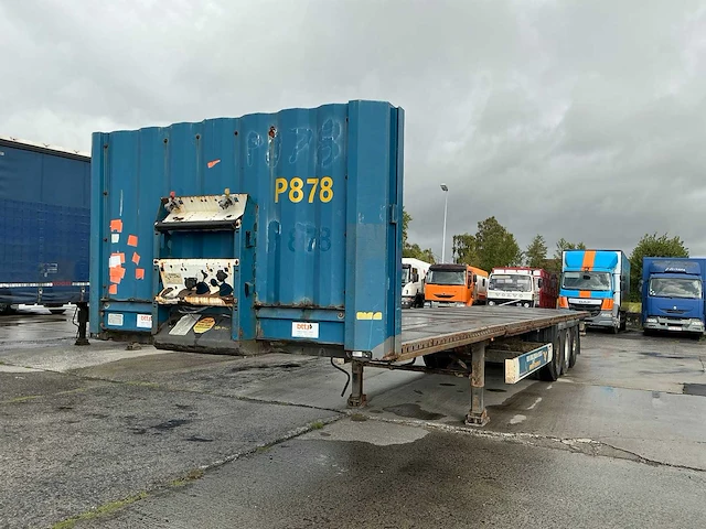 2010 krone sd 27 vlakke oplegger - afbeelding 1 van  13