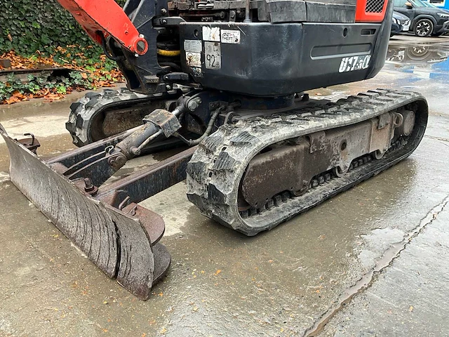 2010 kubota u17-3 minigraafmachine met graafbakken en hydraulische breekhamer. - afbeelding 17 van  17