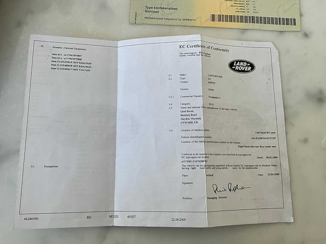 2010 land rover freelander s td4 personenauto - afbeelding 21 van  29