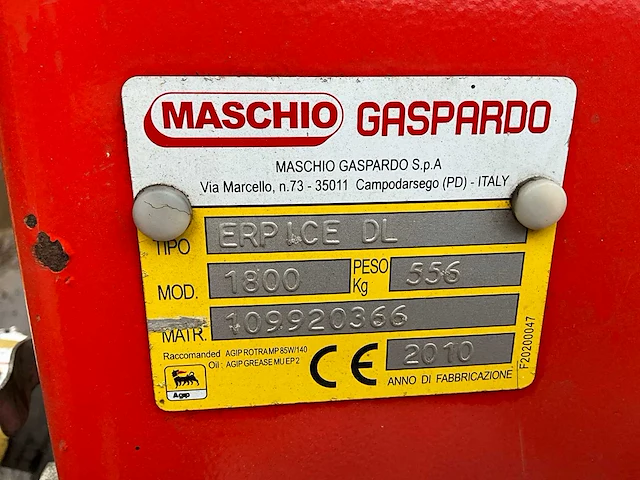 2010 maschio erpice dl - rotorkopeg - afbeelding 10 van  18