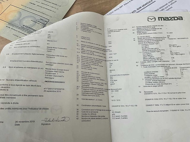 2010 mazda cx7 - afbeelding 25 van  33