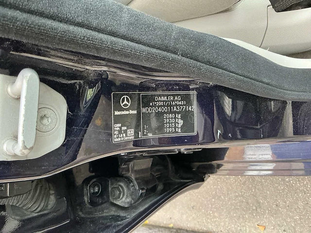 2010 mercedes-benz c200 cdi limousine personenauto - afbeelding 5 van  60