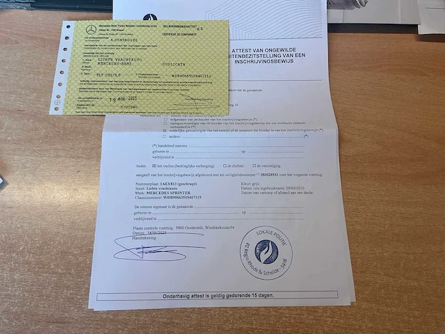 2010 mercedes-benz sprinter 313cdi 3.5 lichte vracht - afbeelding 36 van  44