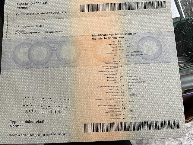 2010 mini cooper cabrio personenauto - afbeelding 23 van  41