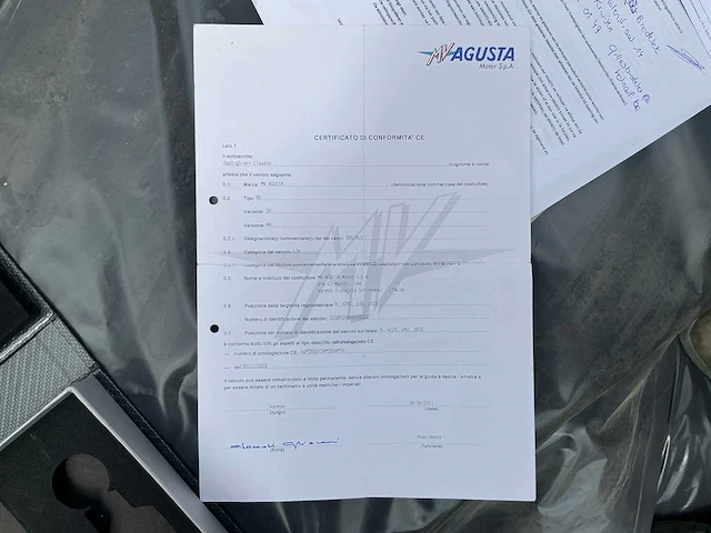 2010 mv agusta b5 motorfiets - afbeelding 24 van  34