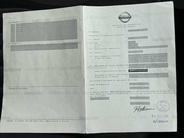 2010 nissan pixo - afbeelding 44 van  53