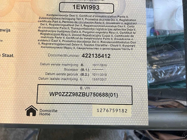 2010 porsche cayman personenauto - afbeelding 12 van  39