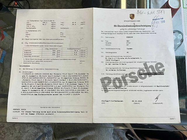 2010 porsche cayman personenauto - afbeelding 34 van  39