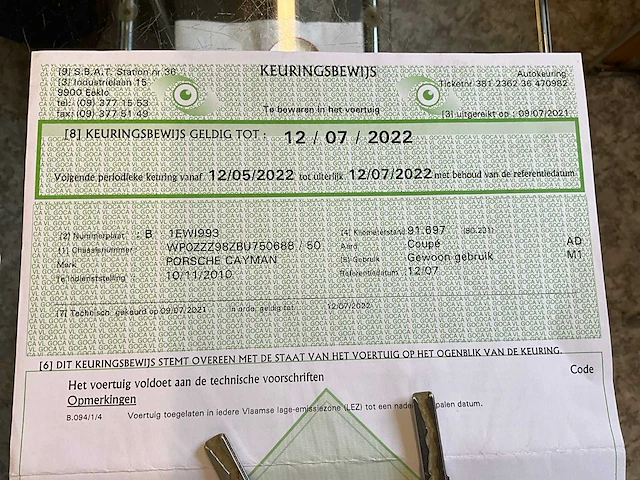 2010 porsche cayman personenauto - afbeelding 37 van  39