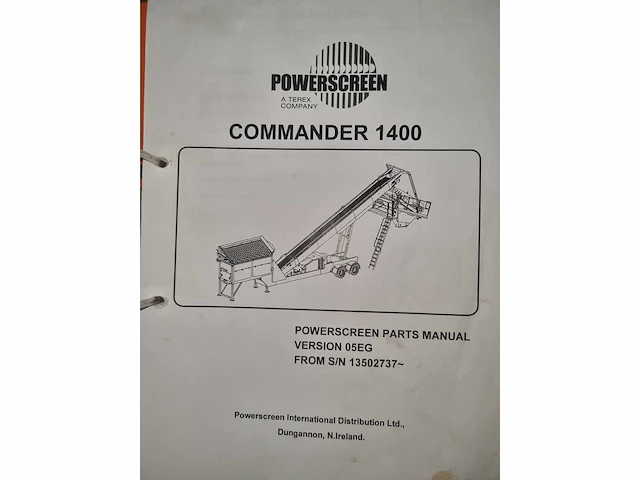 2010 powerscreen commander 1400 mobiele zeefinstallatie - afbeelding 11 van  36