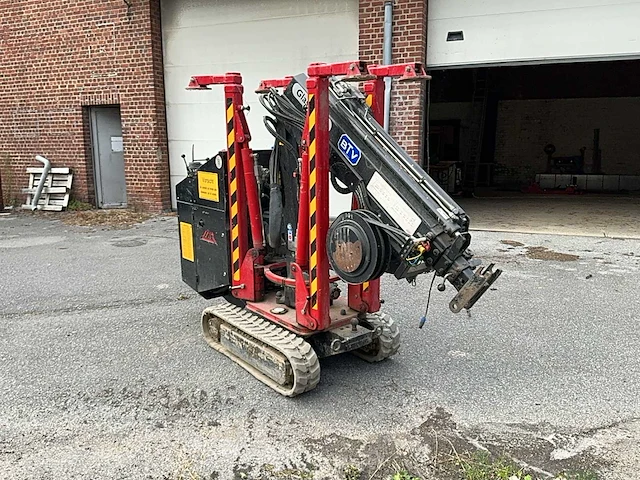 2010 riebsamen glasboy 033 spider crane overige kranen - afbeelding 37 van  39