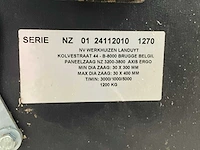 2010 robland nz 3200 axis ergo paneelcirkelzaagmachines - afbeelding 3 van  17