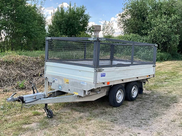 2010 saris pk40a aanhangwagen met elektrisch hydraulisch kipsysteem - afbeelding 1 van  24