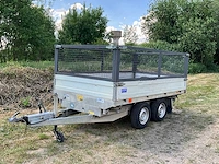 2010 saris pk40a aanhangwagen met elektrisch hydraulisch kipsysteem - afbeelding 1 van  24