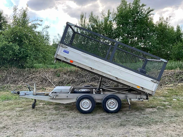 2010 saris pk40a aanhangwagen met elektrisch hydraulisch kipsysteem - afbeelding 19 van  24