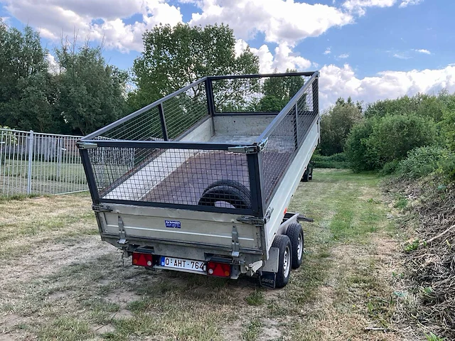 2010 saris pk40a aanhangwagen met elektrisch hydraulisch kipsysteem - afbeelding 22 van  24