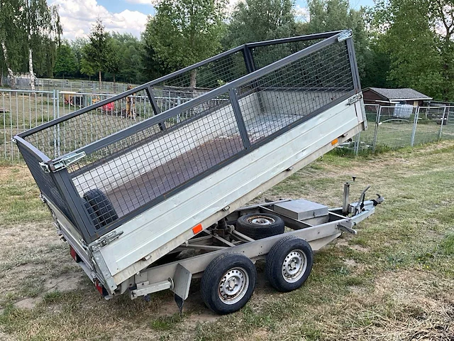 2010 saris pk40a aanhangwagen met elektrisch hydraulisch kipsysteem - afbeelding 23 van  24
