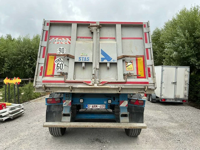 2010 stas s300cx m21a oplegger - kipper - afbeelding 34 van  38