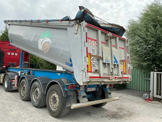 2010 stas s300cx m21a oplegger - kipper - afbeelding 37 van  38