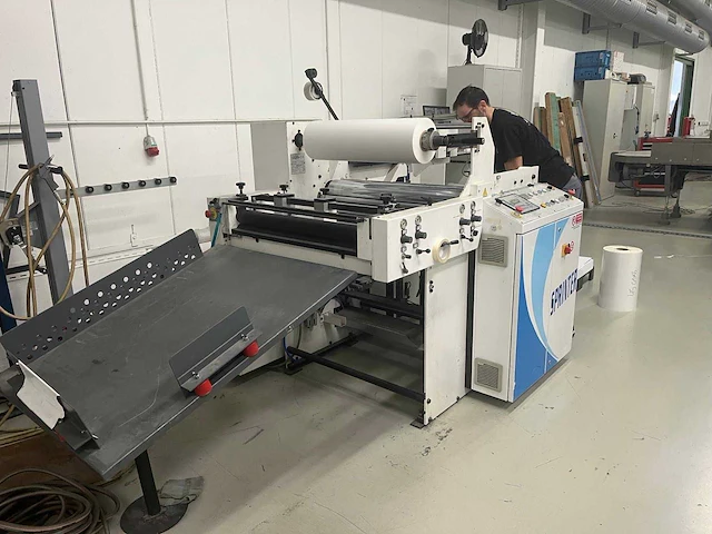 2010 technomac sprinter 76 lamineermachine - afbeelding 1 van  9