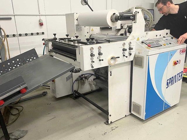2010 technomac sprinter 76 lamineermachine - afbeelding 2 van  9