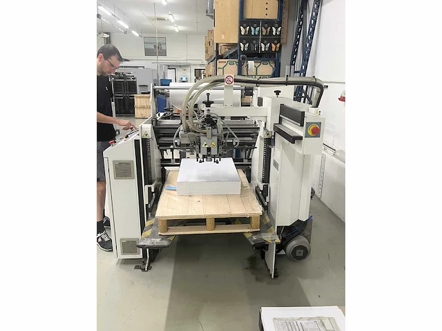 2010 technomac sprinter 76 lamineermachine - afbeelding 4 van  9