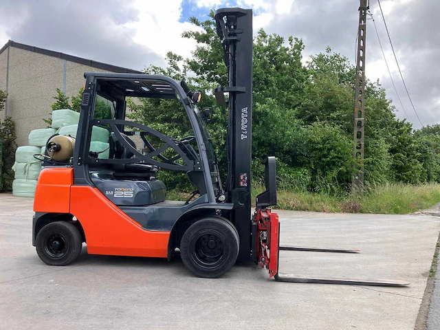2010 toyota 02-8fgf25 vorkheftruck - afbeelding 45 van  72