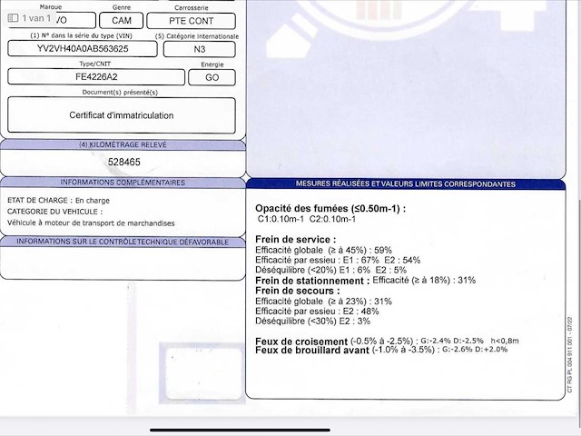 2010 volvo fe260 - bakwagen met laadklep - 7.1l diesel – airco - afbeelding 7 van  16
