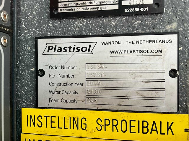 2010 volvo fmfh e4 tankautospuit - afbeelding 19 van  64