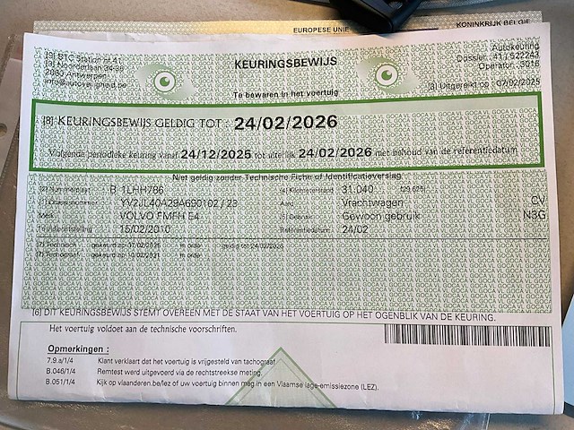 2010 volvo fmfh e4 tankautospuit - afbeelding 59 van  64