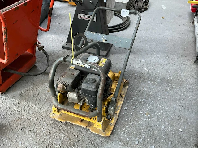 2010 wacker neuson wp 1550 a trilplaat - afbeelding 1 van  6
